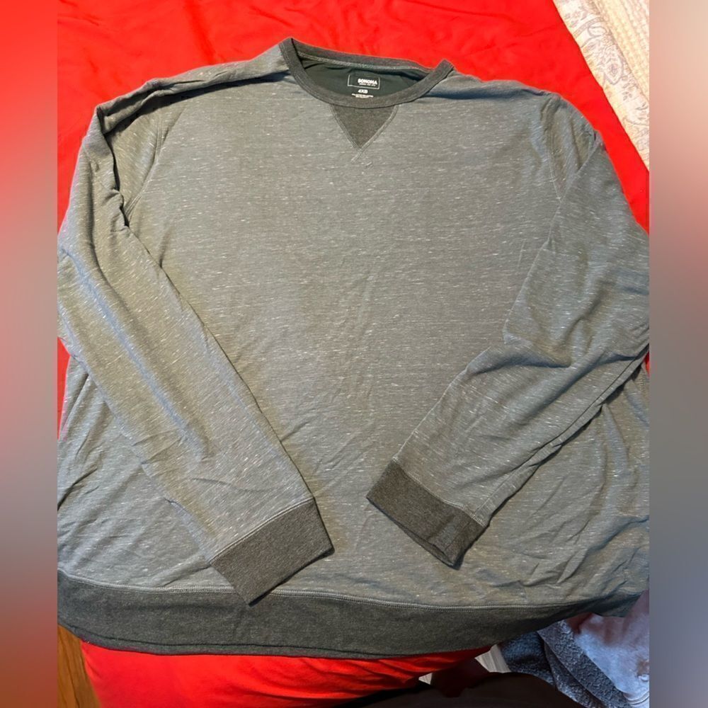 Sonoma Heathered Crewneck Shirt